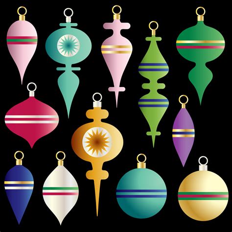 christmas ornaments vector graphics|decoration christmas ornaments clip art.